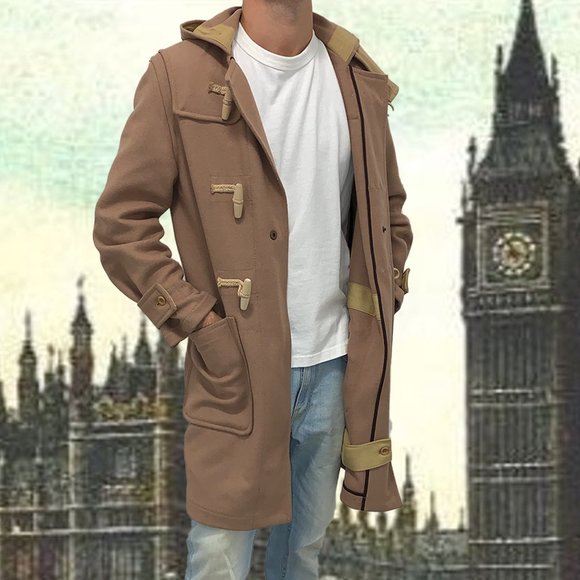 Gloverall X Urban Outfitters - Wool Duffle Coat - Picture 3 of 6